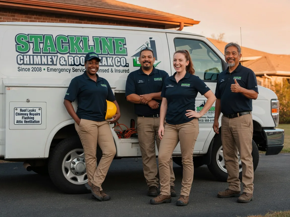 Chimney flashing repair company in Island Falls, ME
